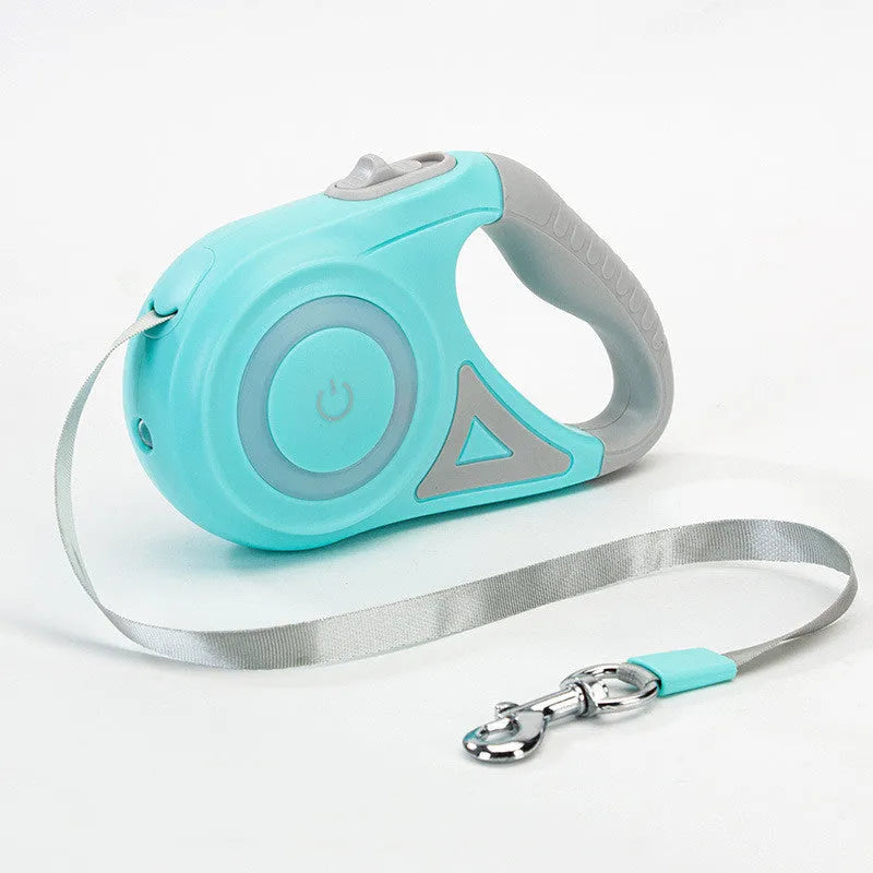 Automatic Retractable Pet Leash & Collar – For Small & Medium Dogs